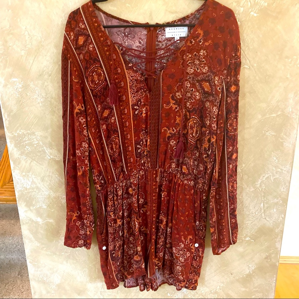 Kendall + Kylie Boho Romper